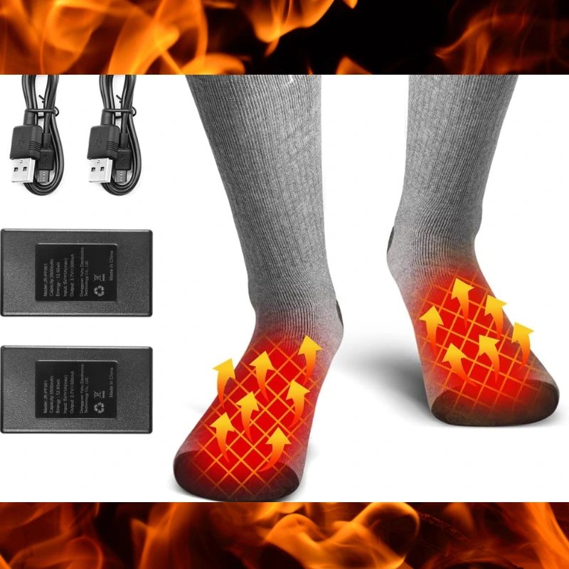 heating technology Hilipert Heated Socks